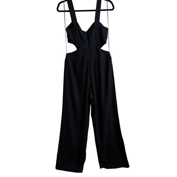 Hamilton Side Cut Out Wide Leg Jumpsuit Large - Picture 9 of 14